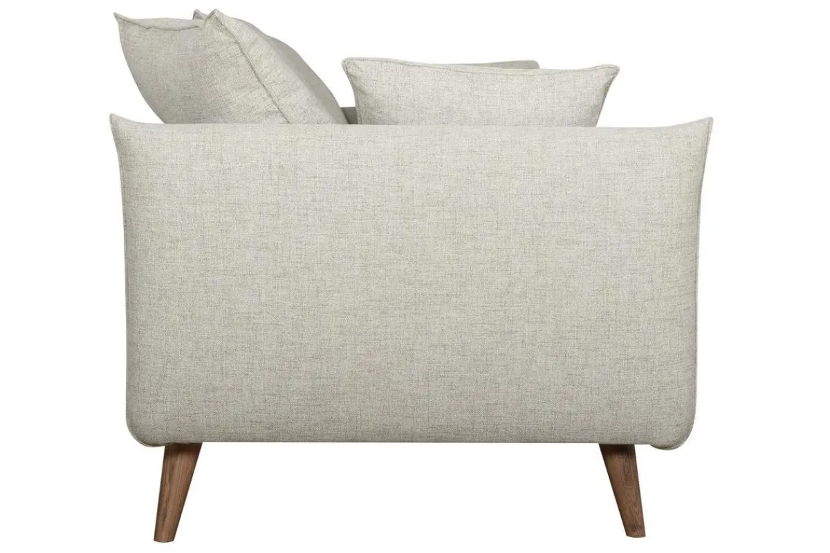 Miliboo Skandinavisches 3-Sitzer-Sofa beige OLYMPIA* Design-sofas
