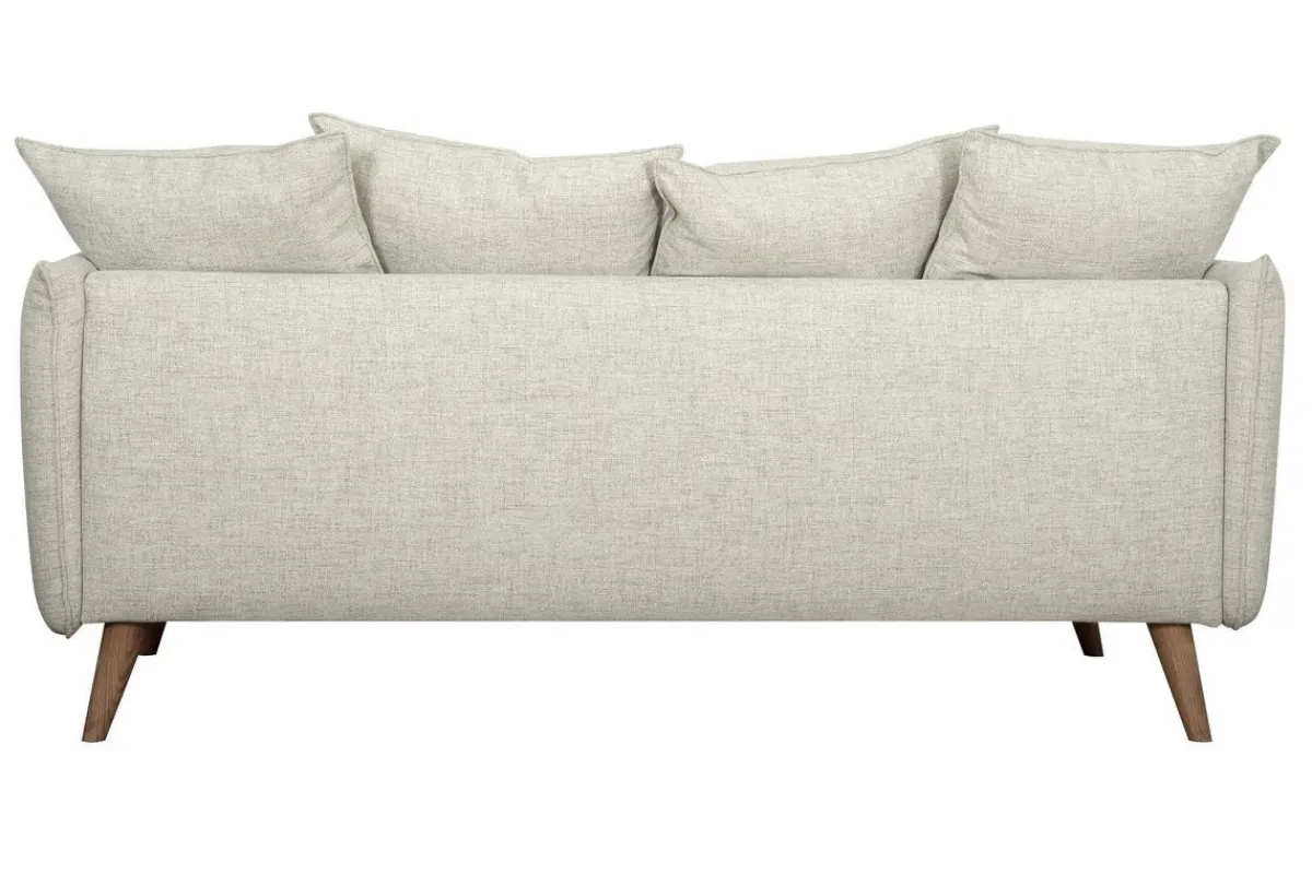 Miliboo Skandinavisches 3-Sitzer-Sofa beige OLYMPIA* Design-sofas