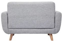 Miliboo Skandinavisches 2-Sitzer-Sofa grau PURE* Design-sofas