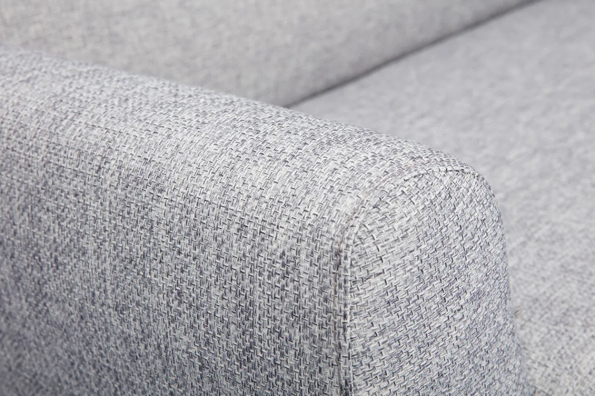 Miliboo Skandinavisches 2-Sitzer-Sofa grau PURE* Design-sofas