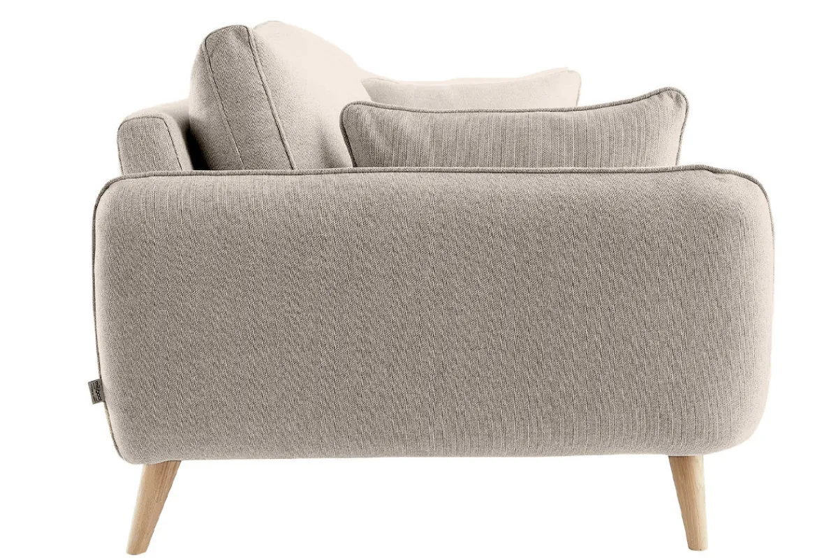 Miliboo Skandinavisches 3-Sitzer-Sofa beige CREEP* Design-sofas