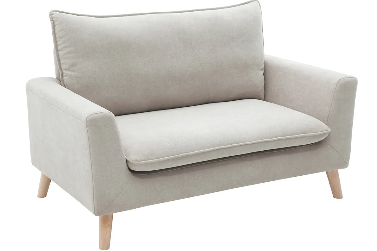 Miliboo Skandinavisches Sofa 2-Sitzer in Beige CREEP* Design-sofas