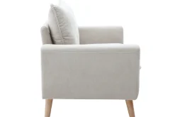 Miliboo Skandinavisches Sofa 2-Sitzer in Beige CREEP* Design-sofas