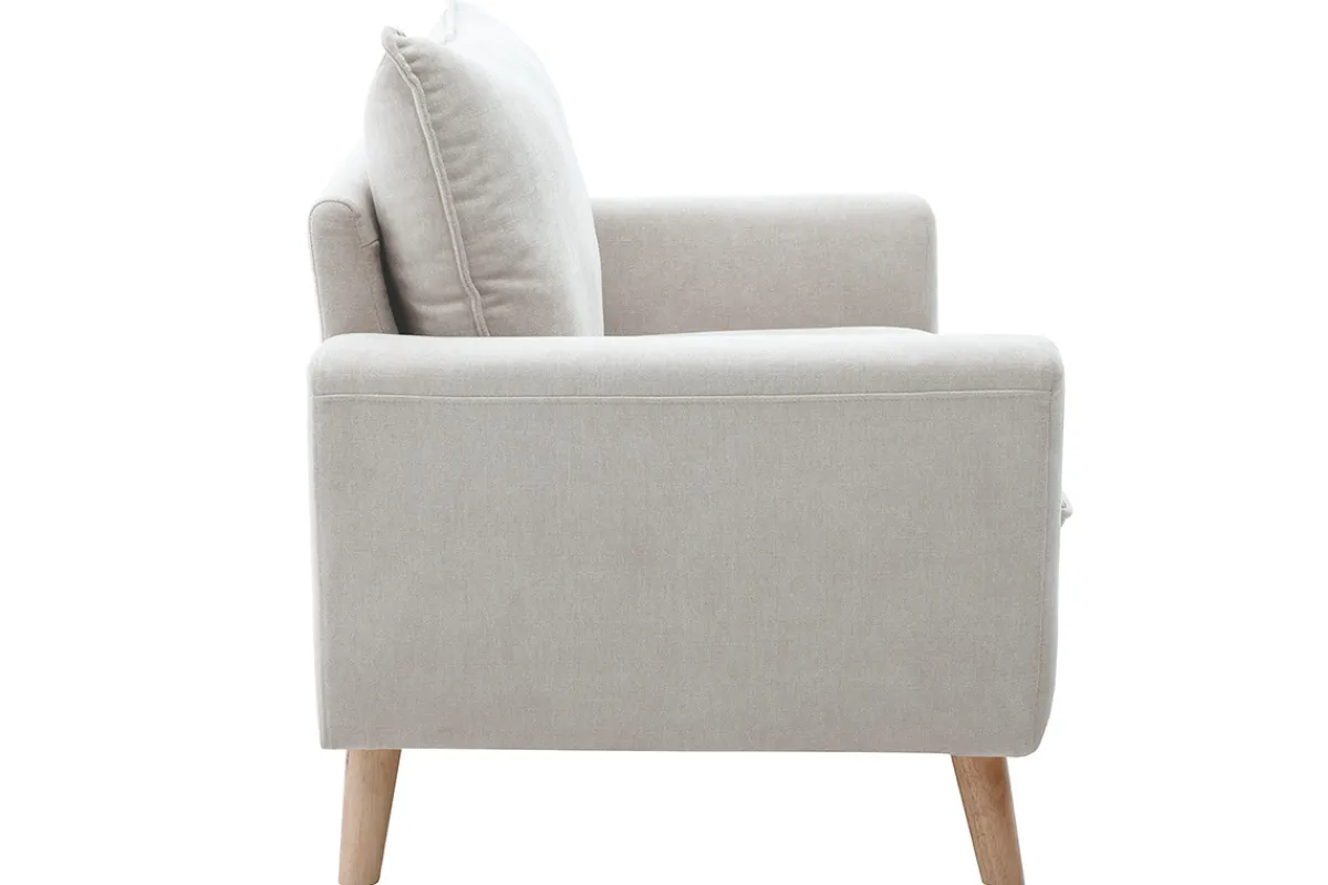 Miliboo Skandinavisches Sofa 2-Sitzer in Beige CREEP* Design-sofas