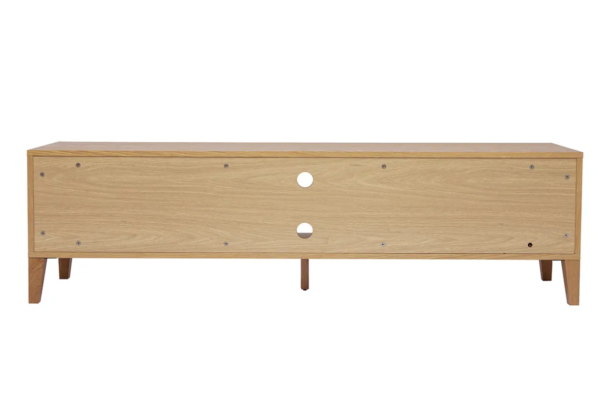 Miliboo Skandinavisches TV-Möbel aus hellem Holz B180cm FREDDY* Tv-lowboards