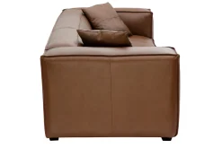 Miliboo Sofa aus Büffelleder 3-Sitzer COBAIN* Ledersofas