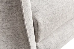 Miliboo Sofa skandinavisch 3 Plätze hellgrau-meliert CREEP* Schlafsofas