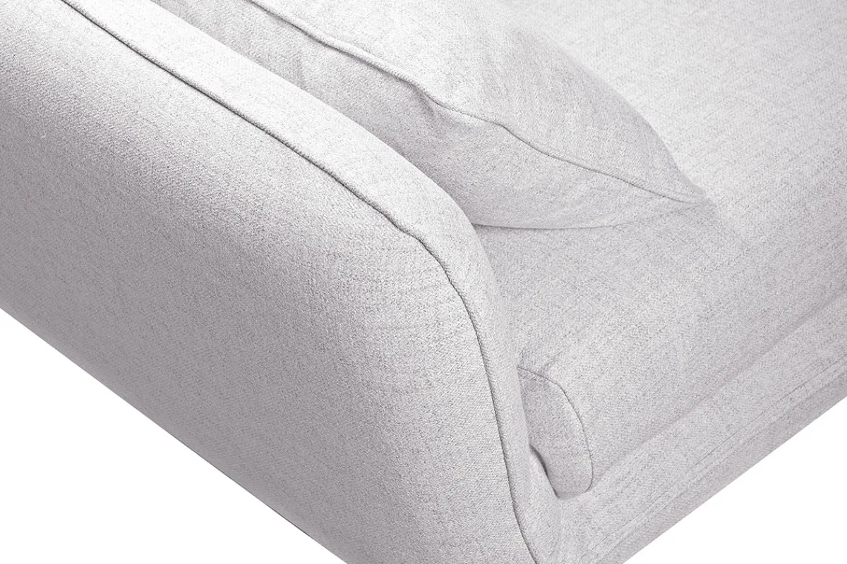 Miliboo Sofa skandinavisch 3 Plätze hellgrau-meliert CREEP* Design-sofas