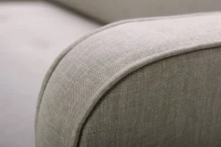 Miliboo Sofa skandinavisch 2 Plätze Hellgrau ULLA* Design-sofas