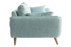 Miliboo Sofa skandinavisch 3 Plätze eisblau CREEP* Design-sofas