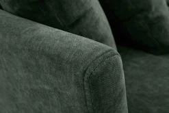 Miliboo Sofa skandinavisch 2 Plätze Khaki Holzbeine OSLO* Design-sofas