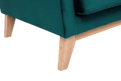Miliboo Sofa skandinavisch 3 Plätze Bezug abnhembar Rosa OSLO* Design-sofas