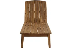 Miliboo Sonnenliegen aus massivem Akazienholz (2er-Set) CANOPEE* Gartenliegen