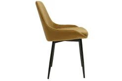 Miliboo Stühle aus bronzefarbenem Samt (2er-Set) HOLO* Design-stühle