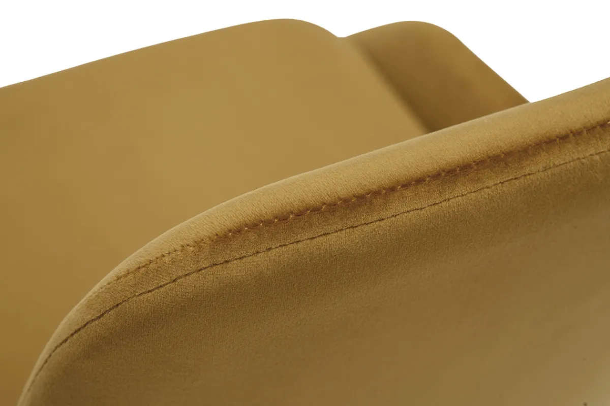 Miliboo Stühle aus bronzefarbenem Samt (2er-Set) HOLO* Design-stühle