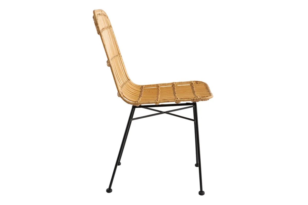 Miliboo Stühle aus Rattan naturfarben 2-er Set MALACCA* Design-stühle