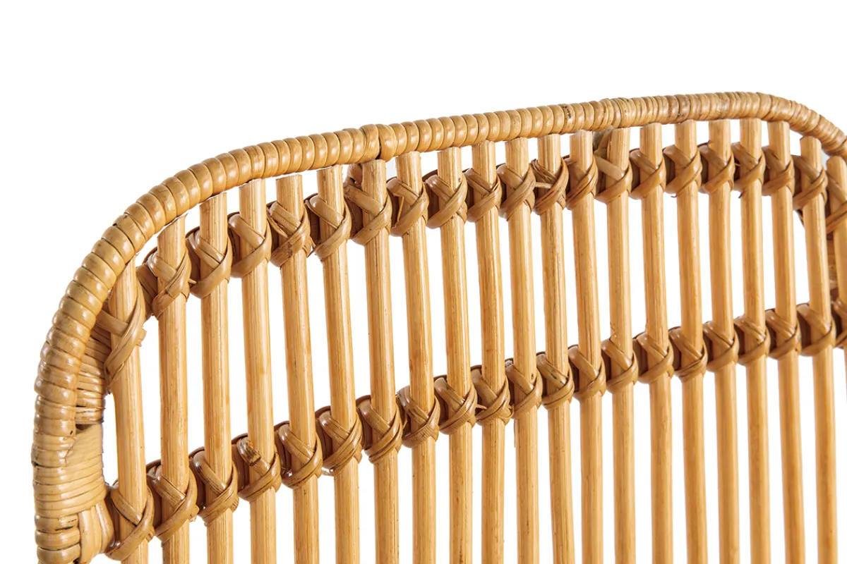 Miliboo Stühle aus Rattan naturfarben 2-er Set MALACCA* Design-stühle