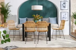 Miliboo Stühle aus Rattan naturfarben 2-er Set MALACCA* Design-stühle