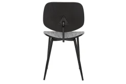 Miliboo Stühle schwarzes Holz und schwarzes Metall (2er-Set) TOBIAS* Design-stühle|Holzstühle