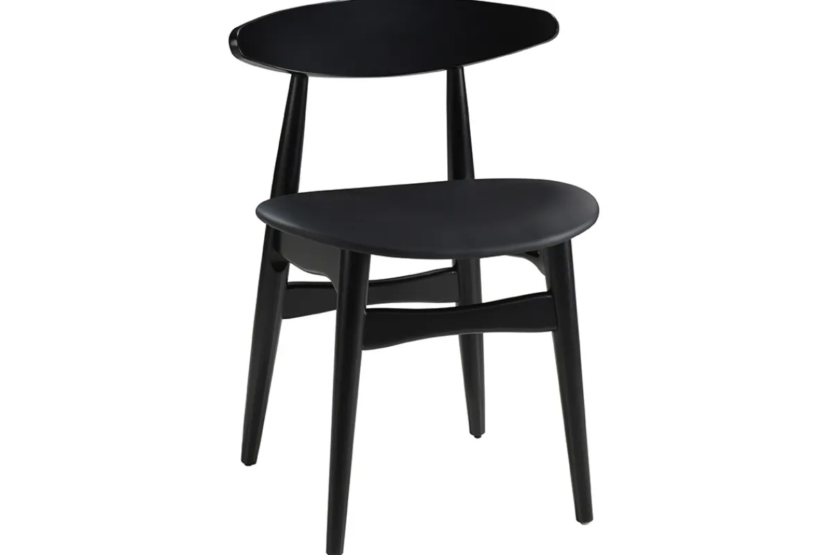 Miliboo Stühle skandinavisch helles Holz Weiß (2er-Set) WALFORD* Design-stühle|Holzstühle