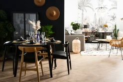 Miliboo Stühle skandinavisch helles Holz Weiß (2er-Set) WALFORD* Design-stühle|Holzstühle