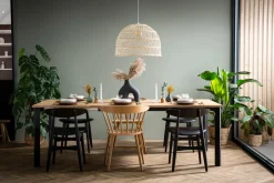Miliboo Stühle skandinavisch helles Holz Weiß (2er-Set) WALFORD* Design-stühle|Holzstühle