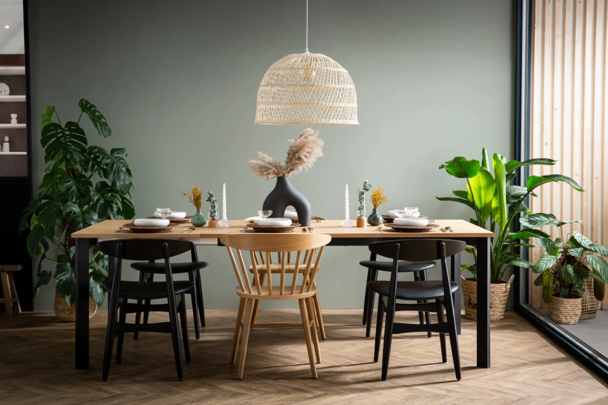 Miliboo Stühle skandinavisch helles Holz Weiß (2er-Set) WALFORD* Design-stühle|Holzstühle
