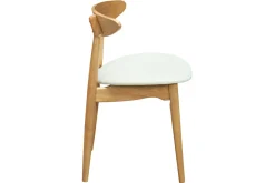 Miliboo Stühle skandinavisch helles Holz Weiß (2er-Set) WALFORD* Design-stühle|Holzstühle