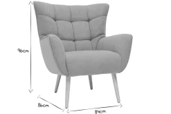Miliboo Stoffsessel mit senfgelbem Samteffekt und Holzfüßen AVERY* Design-sessel|Sessel