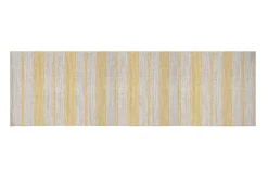 Miliboo Teppich Flur aus Baumwolle in Gelb und Beige 60x200 cm CABOURG* Teppiche|Alle Dekoration