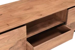 Miliboo TV-Möbel aus massivem Akazienholz L135 cm HOORN* Tv-lowboards