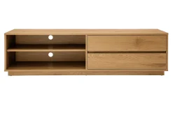 Miliboo TV-Möbel mit hellem Holzfinish in Eiche 2 Schubladen L160 cm MADERO* Tv-lowboards
