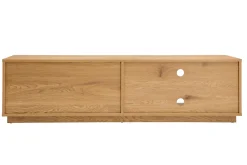Miliboo TV-Möbel mit hellem Holzfinish in Eiche 2 Schubladen L160 cm MADERO* Tv-lowboards
