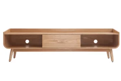 Miliboo TV-Möbel Vintage Nussbaumholz 180 cm HALLEN* Tv-lowboards