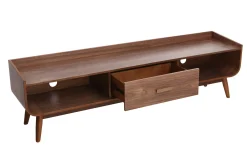 Miliboo TV-Möbel Vintage Nussbaumholz 180 cm HALLEN* Tv-lowboards