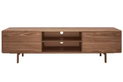 Miliboo TV-Möbel Walnussfurnier mit Stauraum B180 cm SUVA* Tv-lowboards