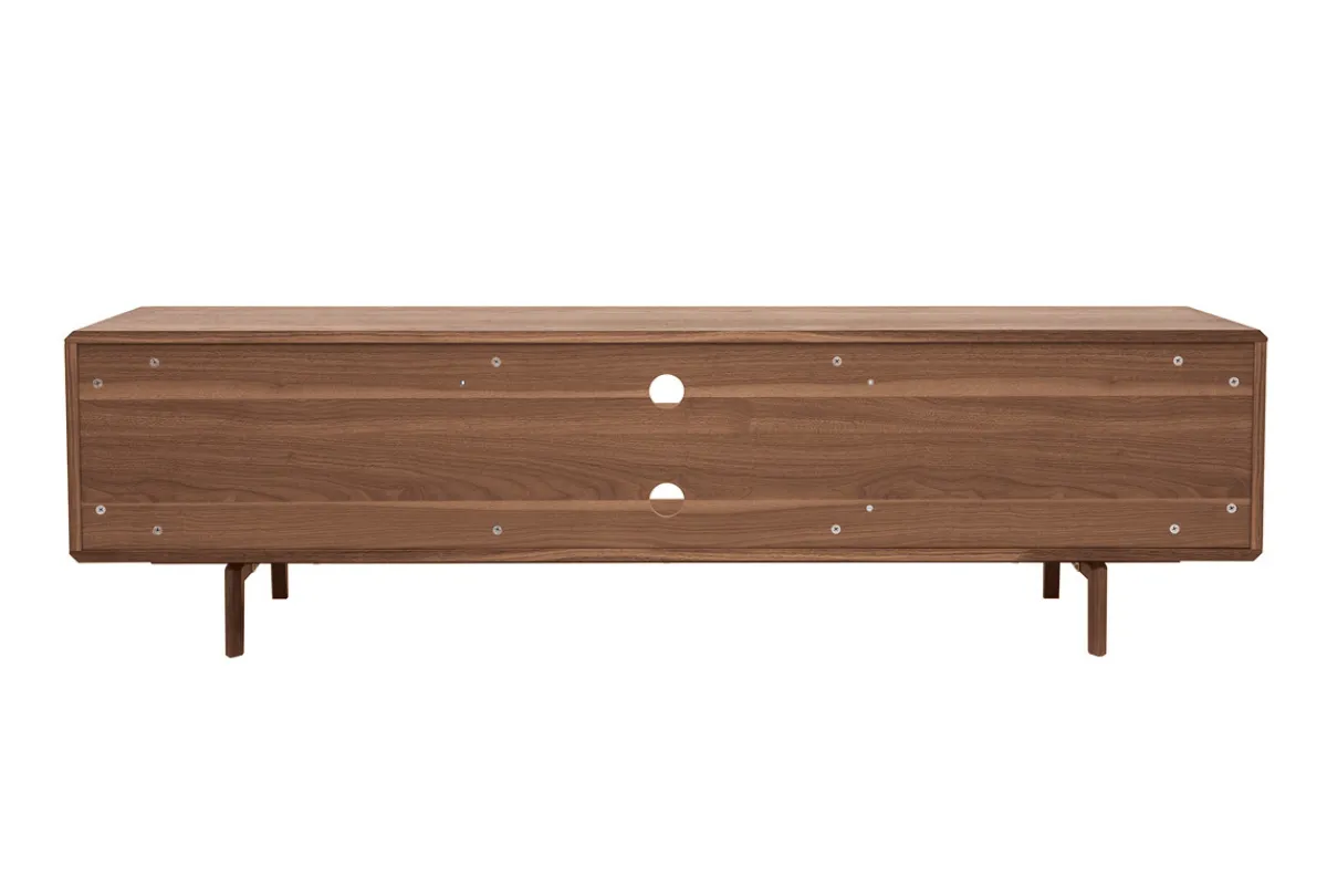 Miliboo TV-Möbel Walnussfurnier mit Stauraum B180 cm SUVA* Tv-lowboards