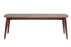 Miliboo Vintage-Bank Nussbaum B 130 cm NORDECO* Holzstühle|Bänke