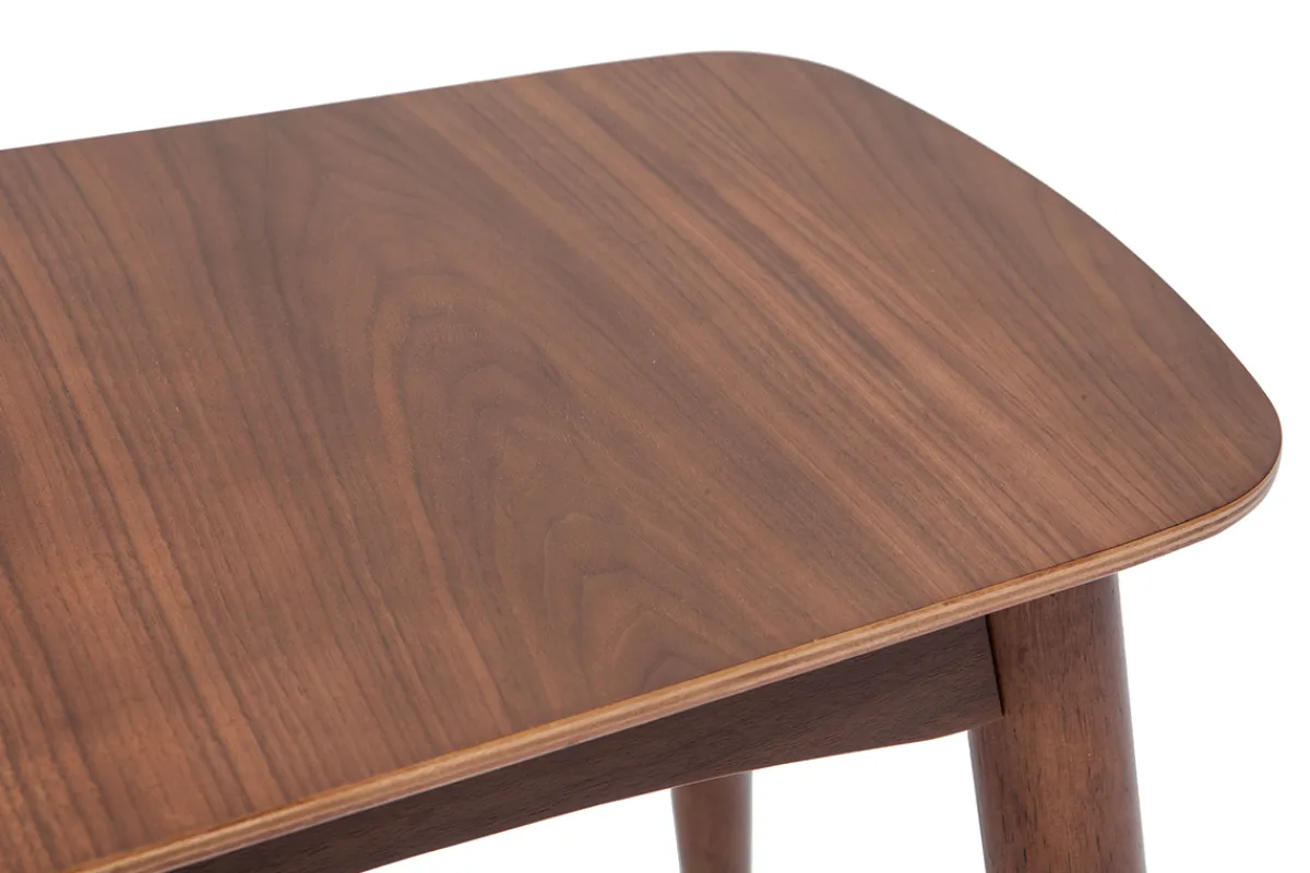 Miliboo Vintage-Bank Nussbaum B 130 cm NORDECO* Holzstühle|Bänke