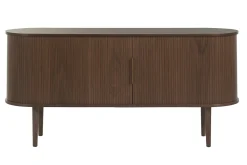Miliboo Vintage-Sideboard aus dunklem Holz mit 2 Schiebetüren B160 cm EPIC* Sideboards