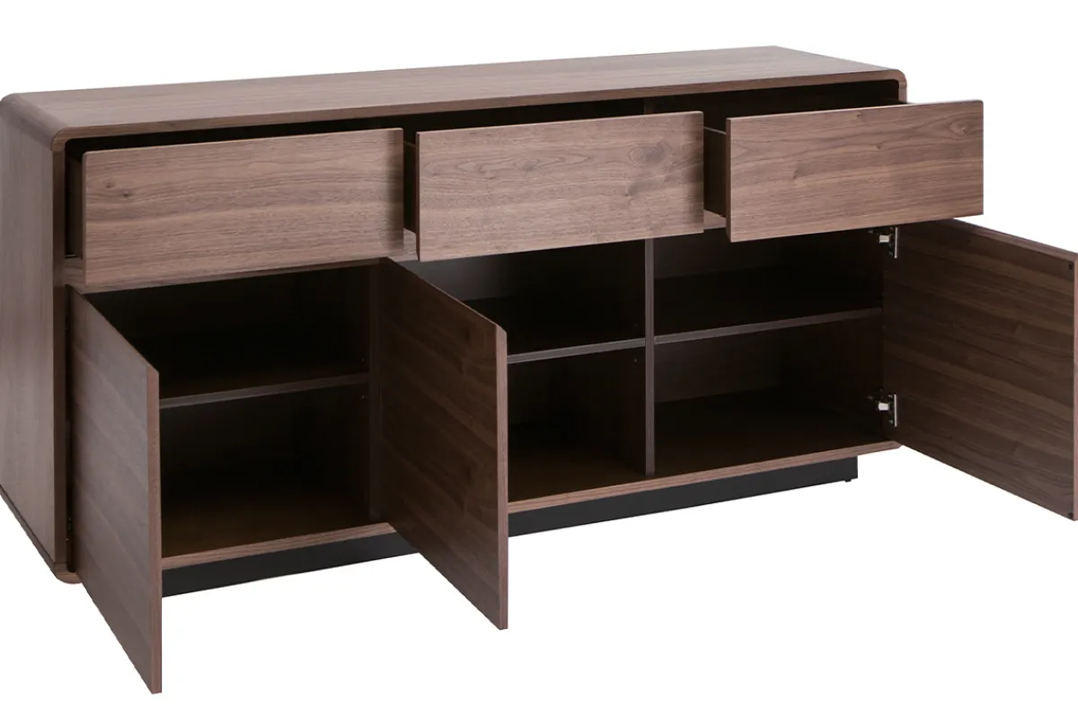 Miliboo Vintage-Sideboard in Nussbaumoptik 160 cm JAKO* Sideboards