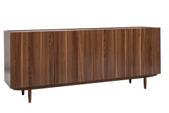 Miliboo Vintage-Sideboard mit vier Türen aus dunklem Holz B180 cm SANAA* Sideboards