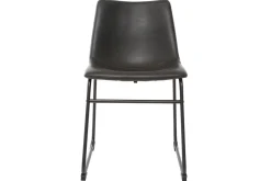 Miliboo Vintage-Stuhl Schwarz NEW ROCK* Design-stühle