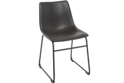 Miliboo Vintage-Stuhl Schwarz NEW ROCK* Design-stühle