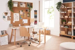 Miliboo Wandregal Industriestil Mangoholz YPSTER* Bücherregale|Bücherregale