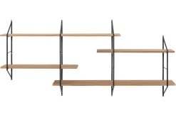 Miliboo Wandregal XL Holz und Metall BRIDGE* Wandregale|Alle Dekoration