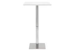 Miliboo Weißer quadratischer Design-Bartisch JACK* Bartische/ Bar