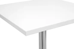Miliboo Weißer quadratischer Design-Bartisch JACK* Bartische/ Bar