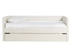 Miliboo Weißes Ausziehbett 90x190 cm ELIE*Kinder Betten Für Erwachsene|Kinderbetten