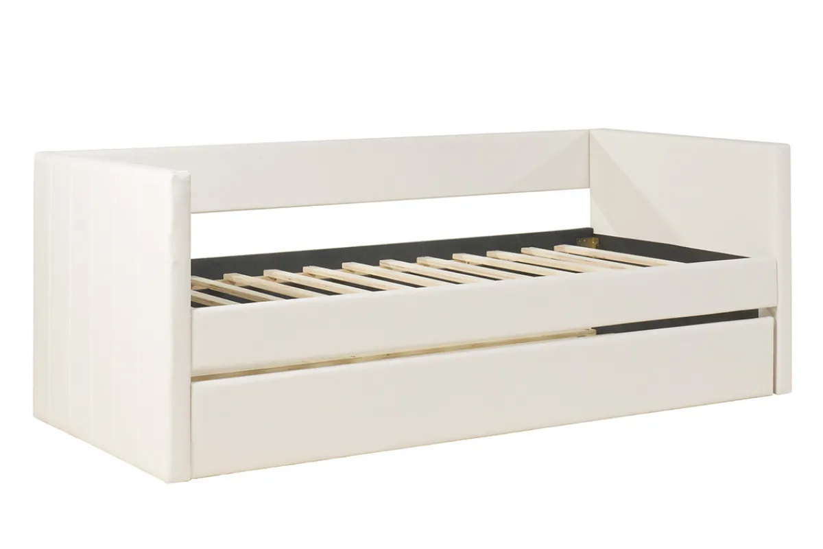 Miliboo Weißes Ausziehbett 90x190 cm ELIE*Kinder Betten Für Erwachsene|Kinderbetten